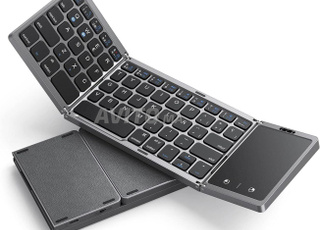 Clavier Bluetooth pliable avec pavé tactile