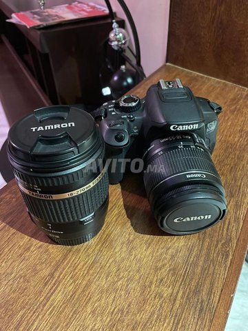 Canon 650d et 2 objectifs 