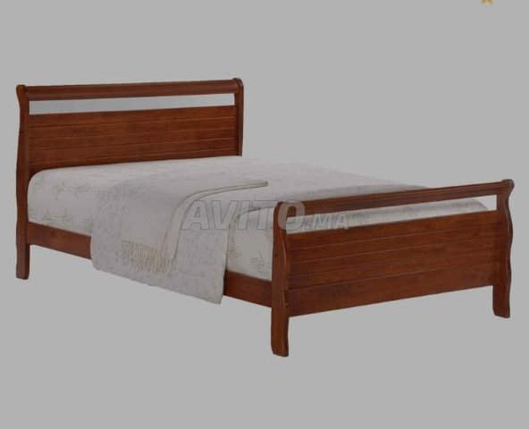 lit avec sommier et matelas