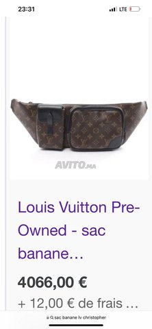 sac banane  louis vuitton