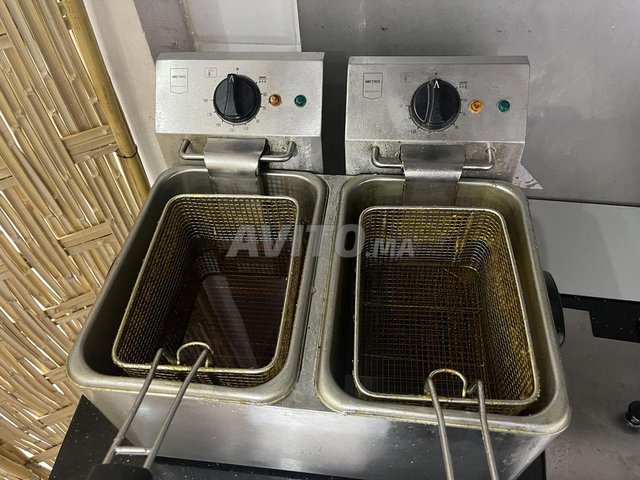 Friteuse double bacs 