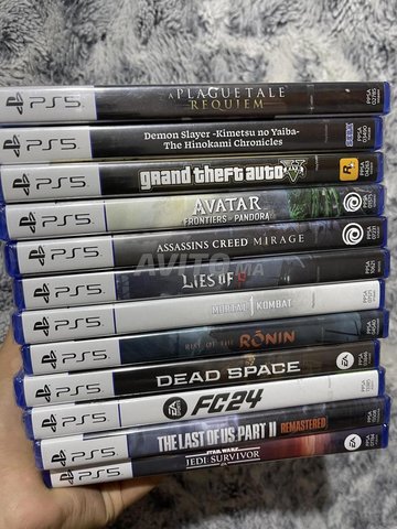 Des jeux pour ps5 neuf 