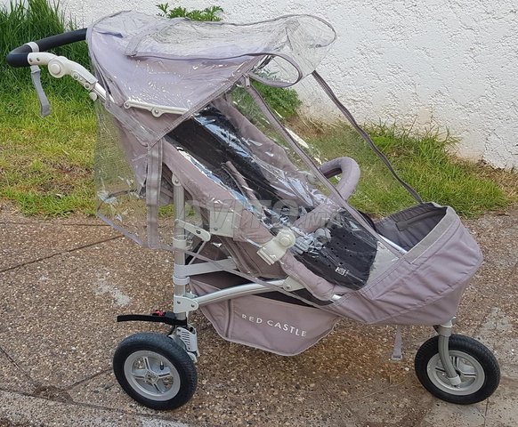 poussette 3 roues et siège auto Red Castle Whizz