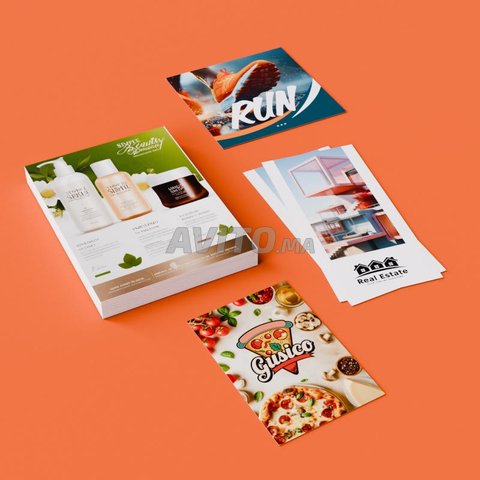 Flyers à partir de 49,9dh pour 100 ex.