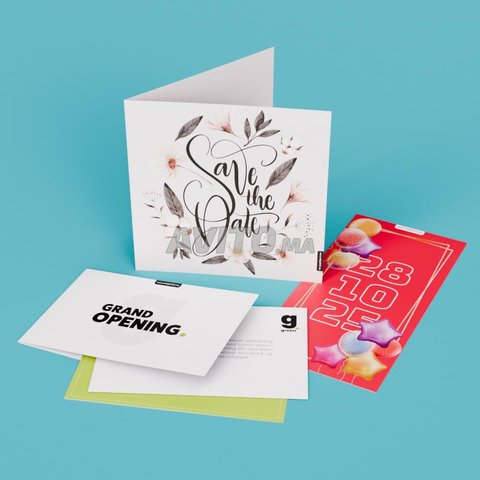 Vos invitations à partir de 89,9dh pour 100ex.