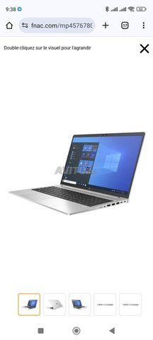 hp notebook 650 g8 i5 11 génération 