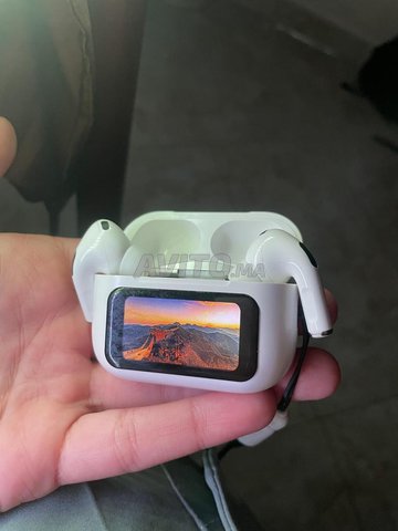 A9 Pro AirPods with a touch screen