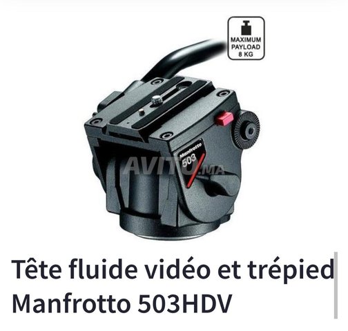 trépied Manfrotto 