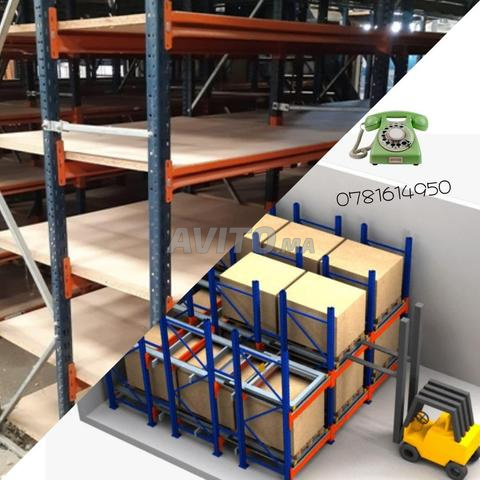 Rayonnage pour tout les types de stock