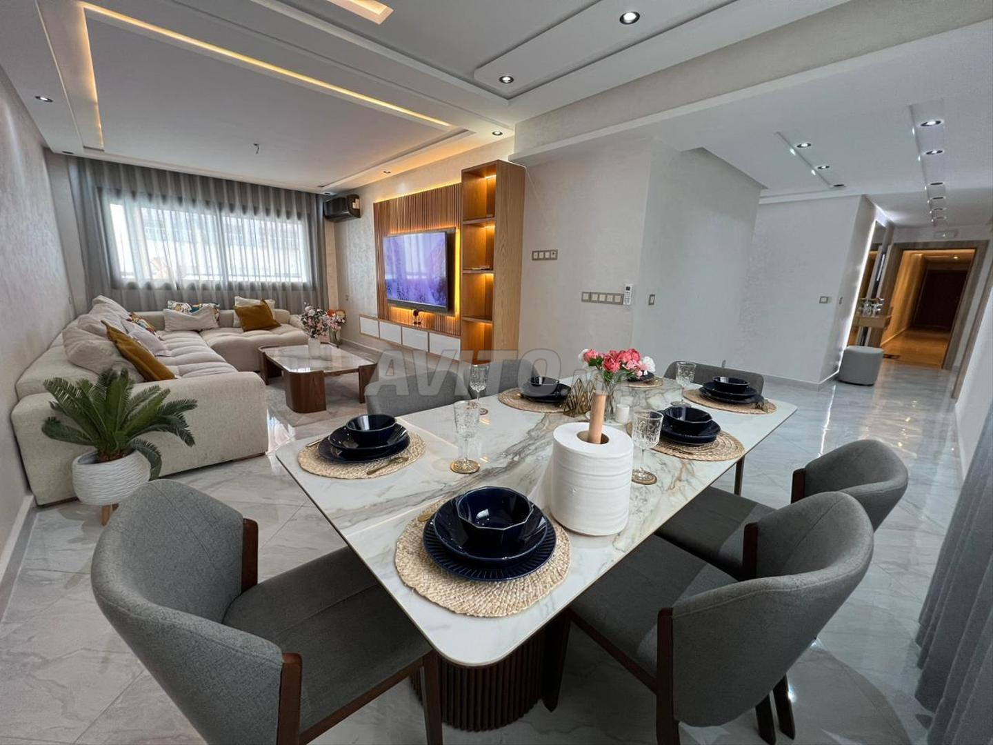 Triplex de luxe à louer à Tanger