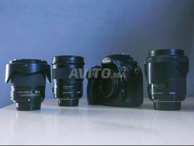 Nikon D850 avec objectif 