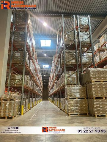 rayonnage lourd pour stockage des palettes 