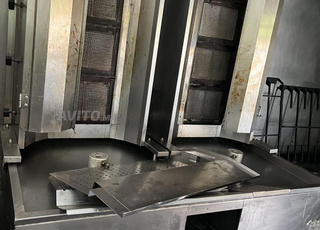 Machine Gaz Double Broche Kebab - 2 couteaux élect