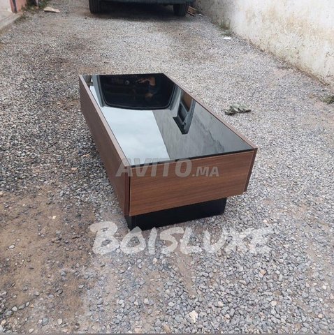 Miroir d'entrée console avec 2 tiroirs 