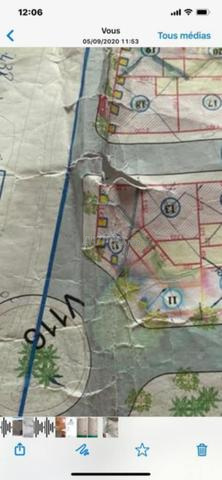 بقعة 291 متر للبيع على 3 واجهات في تجزئة الزموري