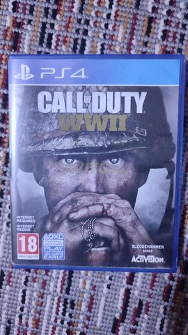 Tout nouveau Cd PS4 de Call of Duty WW2.