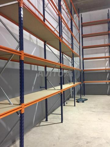 Des rayonnages renforce pour stockage lourd