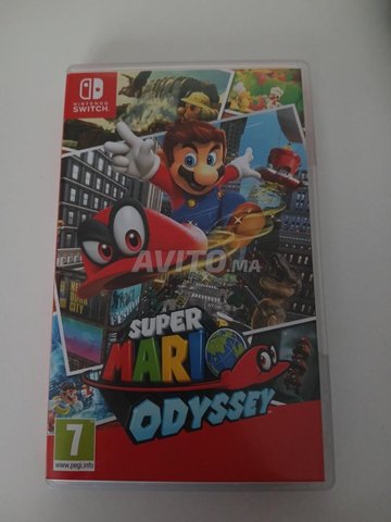 jeu Switch Mario Odyssey