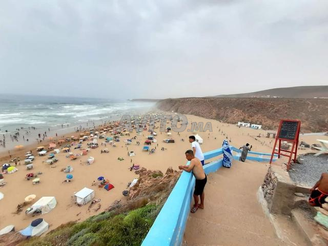 Terrain 7,5 H projet touristique villas plage Aglou - 2