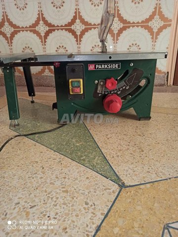 PARKSIDE Scie circulaire sur table mobile 