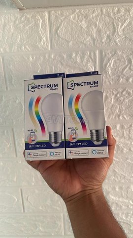 LED Bulb 9W E27 dimmable wifi Spectrum SMART  RGB