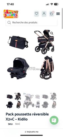 poussette & maxi cosy & sac à langer