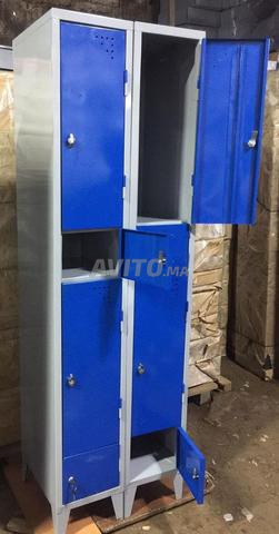 fabrication mobilier métallique/armoire/vestiaire - 2
