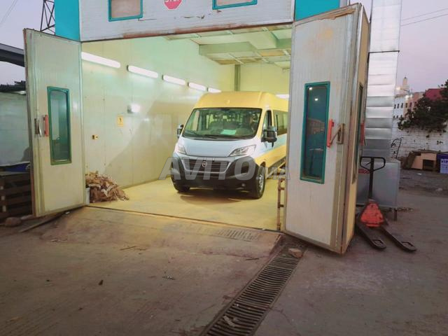 Cabine de Peinture Liquide pour Grand Véhicule