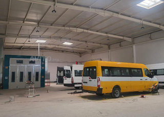 Cabine de Peinture Liquide pour Grand Véhicule