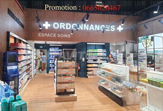 rayonnage para pharmacie durable Nada