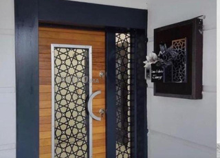 باب مصفح للفيلا والعمارة