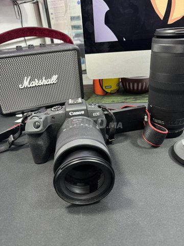 Canon R avec 2 objectifs 