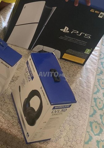 Casque playstation 5 et 4  gaming , 3D sans fil 