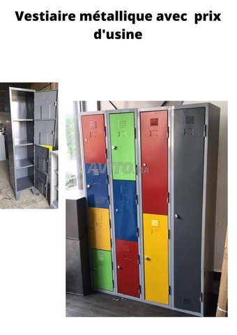Casier standard et sur mesure disponible