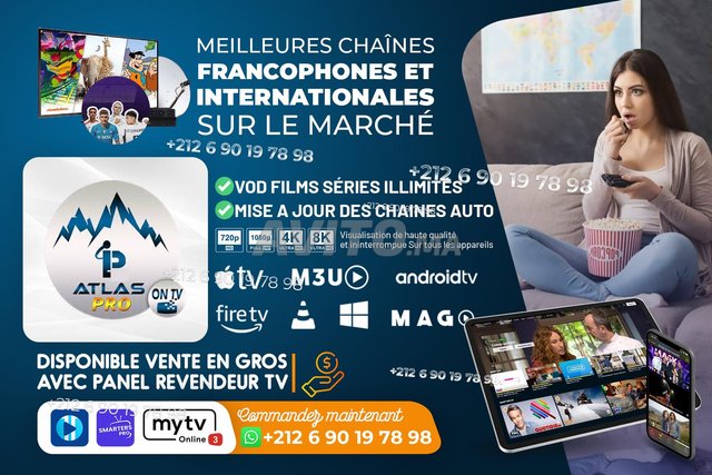 Atlas pro tv 12 Mois