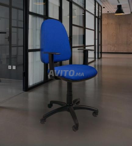 fauteuil président en mèche  avec accoudoirs - 2