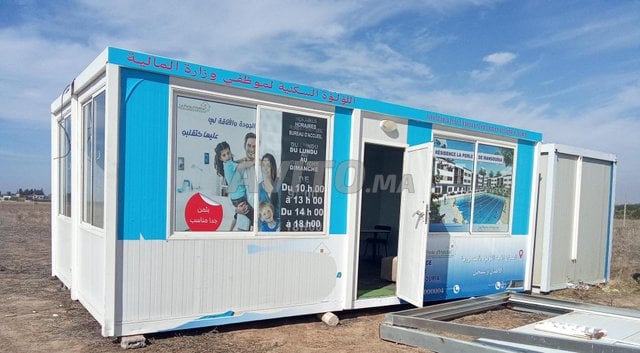 bungalow bureau de chantier conteneur modulaire 