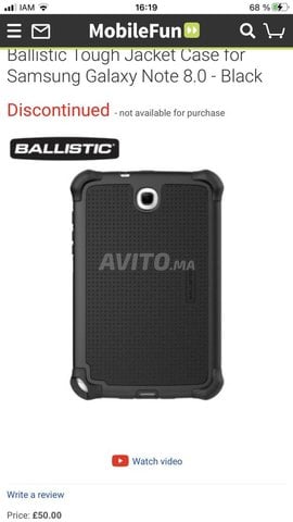 Ballistic coque dur Samsung Galaxy Note 8