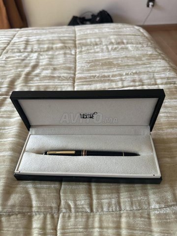 STYLOS MONTBLANC PLAQUE OR PLUME OR 18 K
