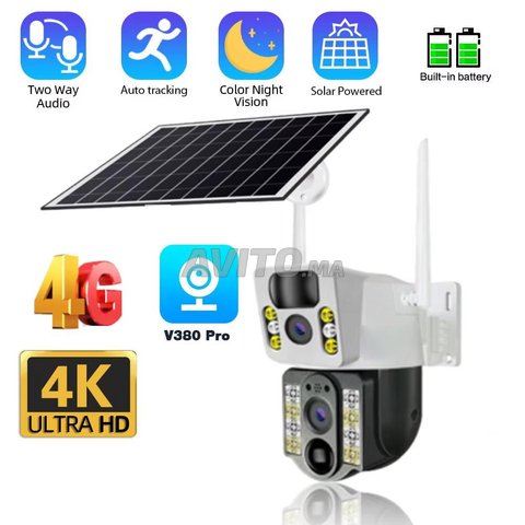 YESYAMO 2K Camera Surveillance Wi-Fi Extérieure