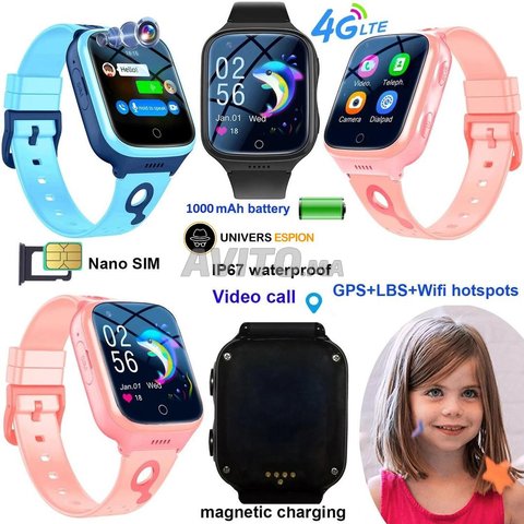 Montre connectée Téléphone GSM Traceur GPS