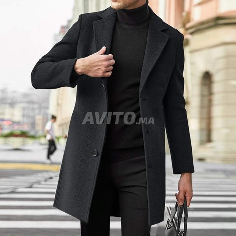 manteau 3/4original en cachemire Taille L