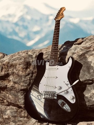 Guitare electric squier fender avec ampli fender