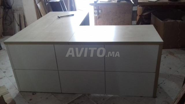 bureau semi métallique  - 2