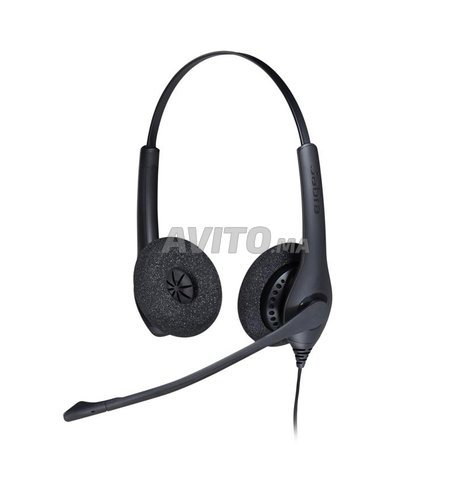 Micro-casque Jabra Biz 1500 Duo - Antibruit 