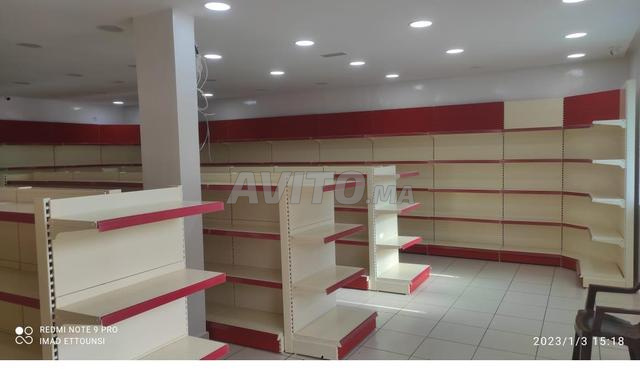 rayonnage supermarché  - 2