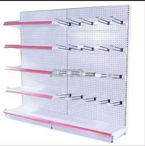 rayonnage supermarché en promo 