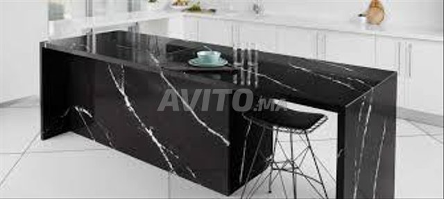 plan travail en quartz en granite