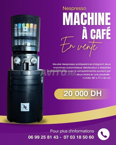 Meuble Nespresso professionnel - Machine à Café