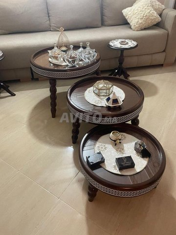 lot de 3 tables